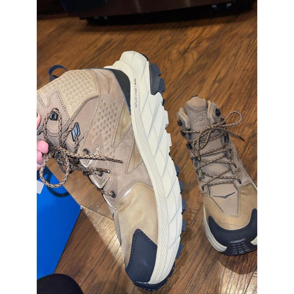 NIB Hoka One One Anacapa Mid Hiking Boots Men's Size 8 D - Picture 4 of 10